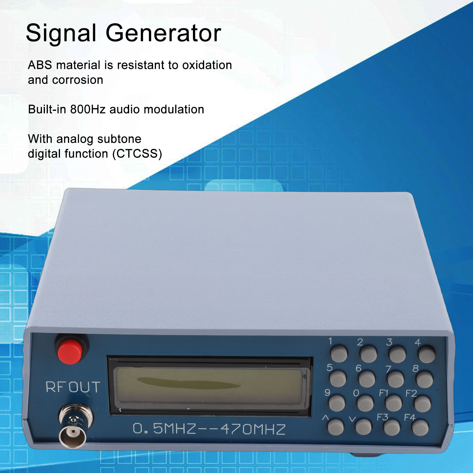 Function Signal Generator RF S - Rf Signal Generator 0.5Mhz To 470Mhz ulasan dan harga